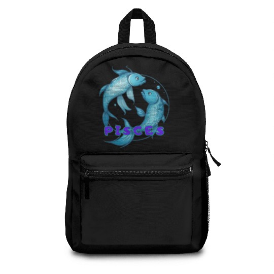Pisces Horoscope Backpacks