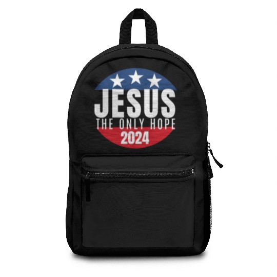 Jesus the Only Hope 2024 Election Backpacks