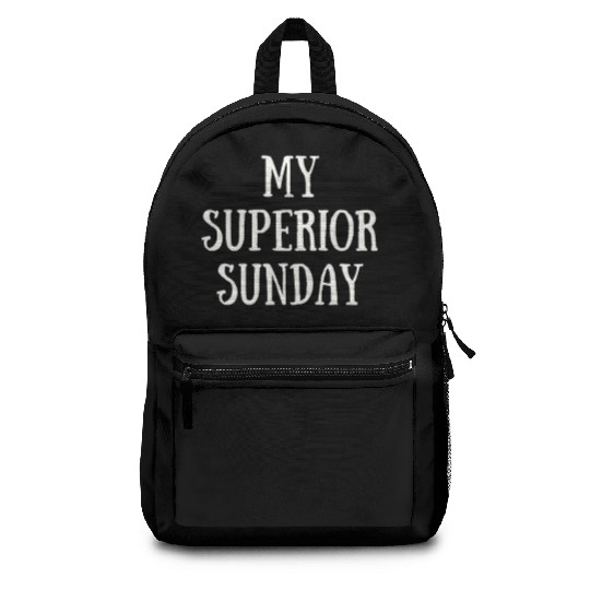 My Superior Sunday Backpacks
