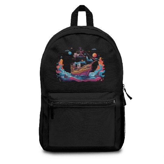 Pirate Ship 2 Backpacks