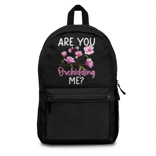 Funny Houseplant Orchid Gardening Backpacks