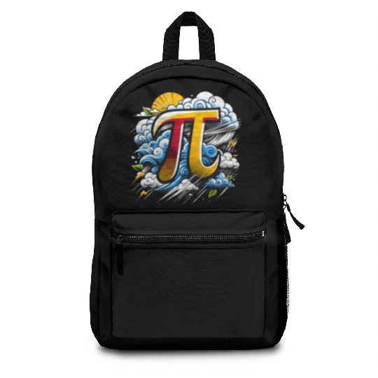 Funny Pi Day 2024 3,14 Pi Number Symbol Math Backpacks