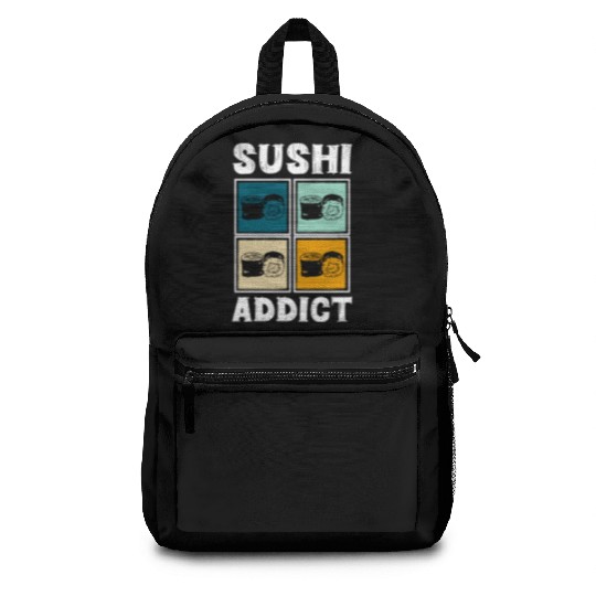 Sushi Delicious Kawaii Cuisine Backpacks