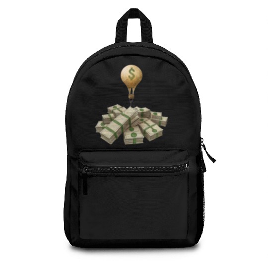 money light bulb Backpacks