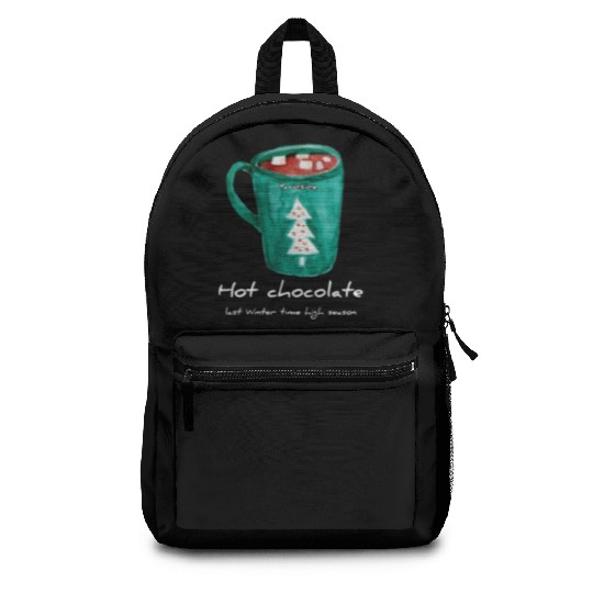 Drink Hot chocolate good last winter time Yard Backpacks