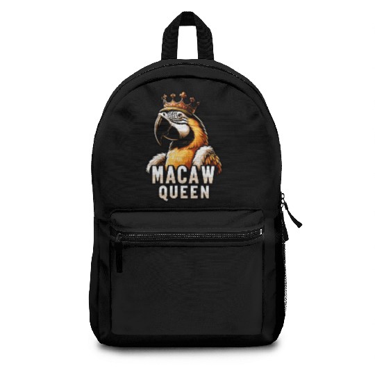 Blue Gold Macaw Ornithologist Macaw Queen Backpacks