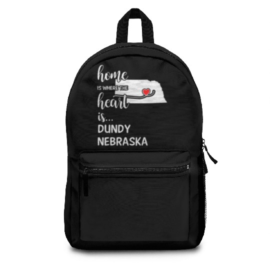 Dundy County Nebraska Is Where My Heart Is Gift Backpacks