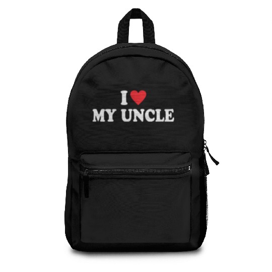I Love My Uncle Backpacks