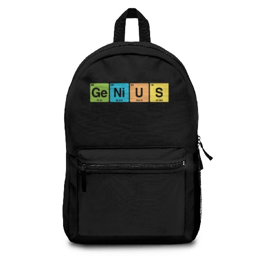 GENIUS Funny Periodic Table Backpacks