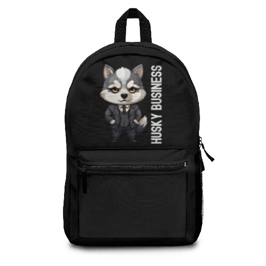 Husky Business - Husky Hustle Backpacks