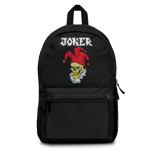 skull joker Backpacks