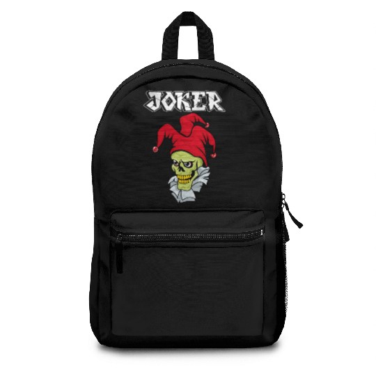 skull joker Backpacks