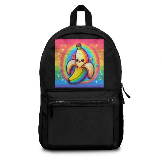 Banana RainbowT-Backpacks