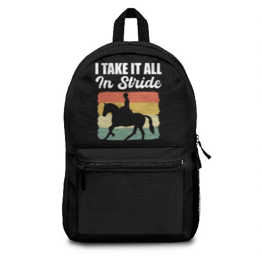 Horse Racing Equestrian Backpacks
