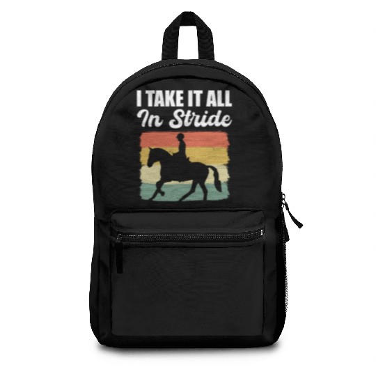 Horse Racing Equestrian Backpacks