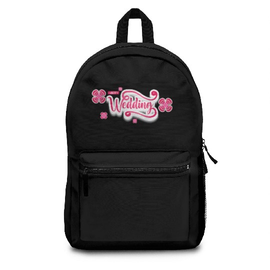 Happy Wedding Backpacks