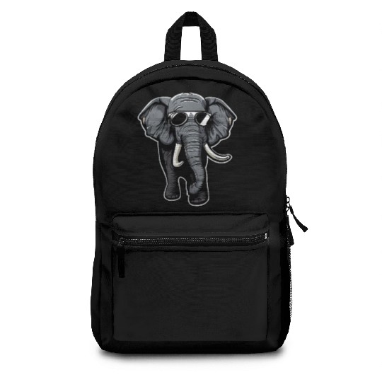 Cool Elephant Sunglasses Backpacks