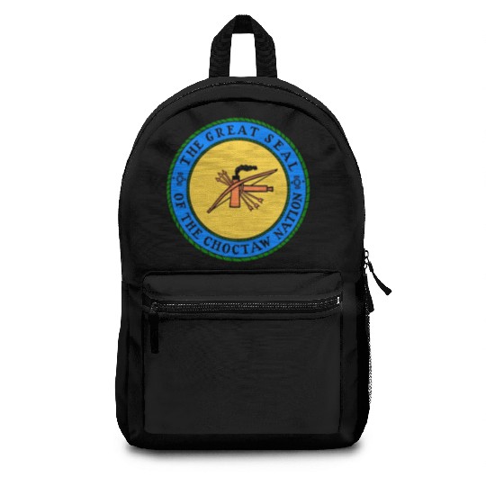 The Great Seal of Choctaw Nation of Oklahoma Backpacks