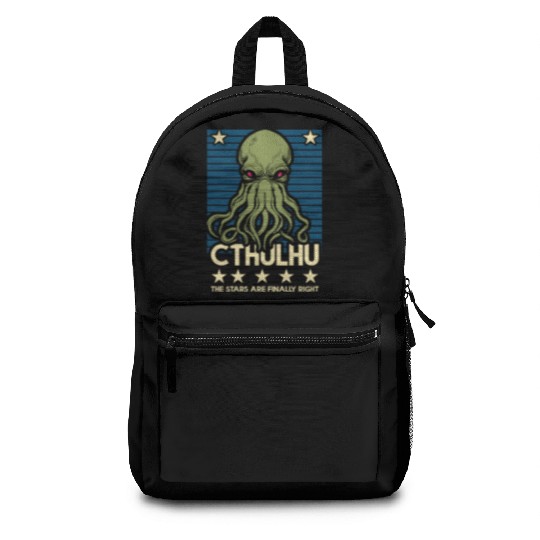 Cthulhu 1Cthulhu! The Stars are finally right! Backpacks