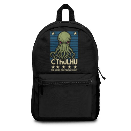 Cthulhu 1Cthulhu! The Stars are finally right! Backpacks