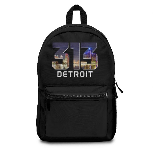 Detroit Michigan Motor City USA Backpacks