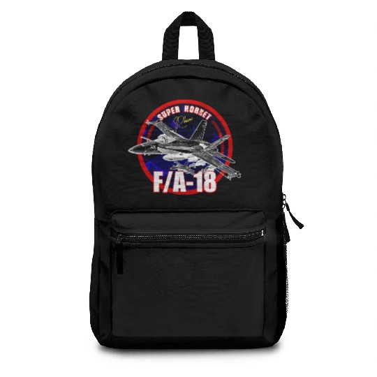 F18 Hornet Us Air Force Fighterjet Backpacks