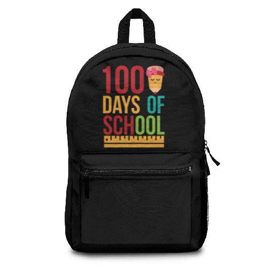 100 Days of School Happy 100th Day of School Backpacks