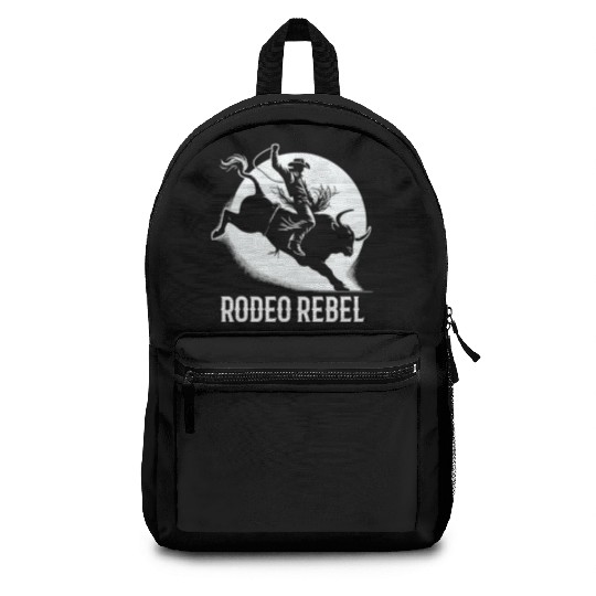 Rodeo Bull Riding Livestock Show Farmer Cattle Backpacks