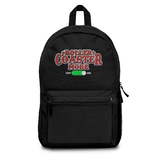 Roller Coaster Lover Backpacks