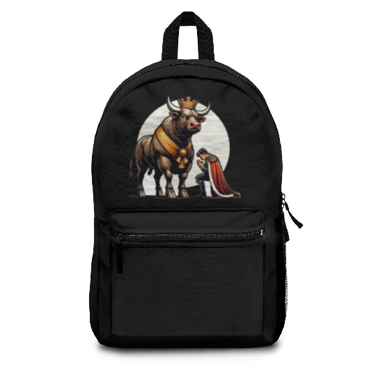 Rodeo Bull Riding Livestock Show Farmer Cattle Backpacks