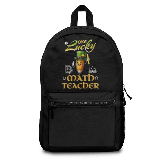 One Lucky Math Teacher Backpacks