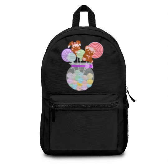 CIRCUS IN SPRING: CIRCUS CANDY JAR Backpacks