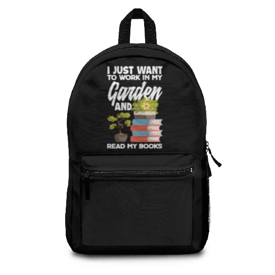 Garden Bookworm Books Reading Backpacks
