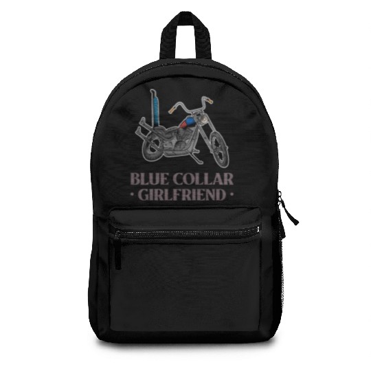 Blue Collar Girlfriend Motorcycle Backpacks