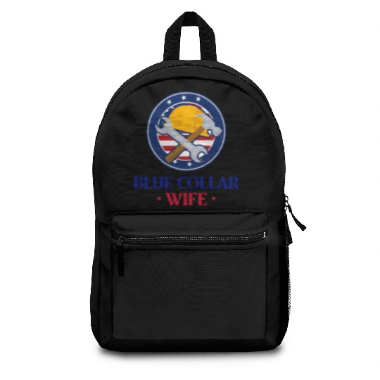 Blue Collar Wife Backpacks