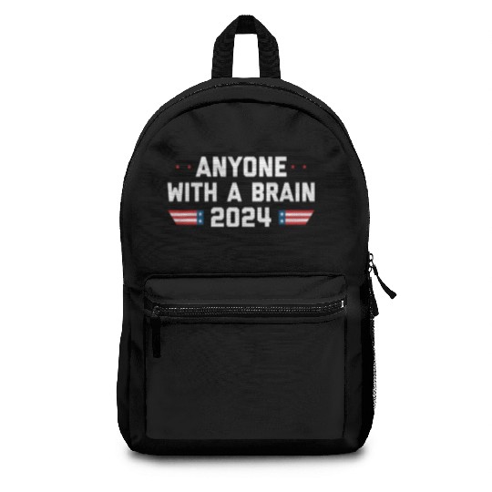 2024 Brain Vote Democracy Anti-Trump Backpacks