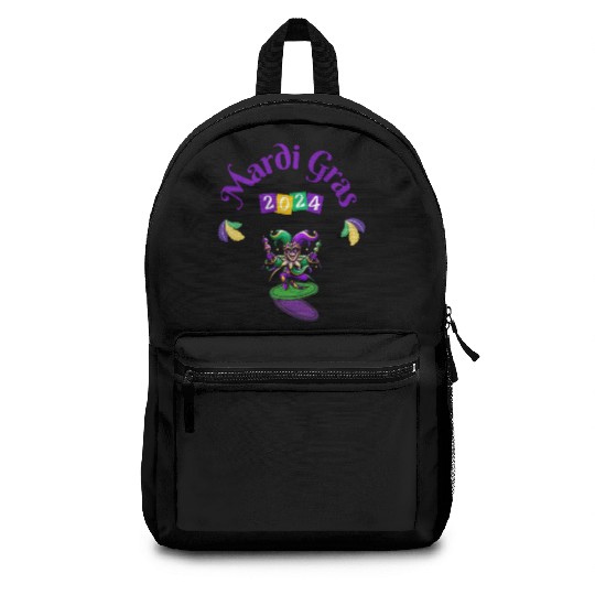 Mardi gras Funny Nola New orleans Louisiana Backpacks