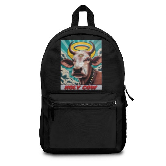 Holy Cow Humor Funny Comics Backpacks