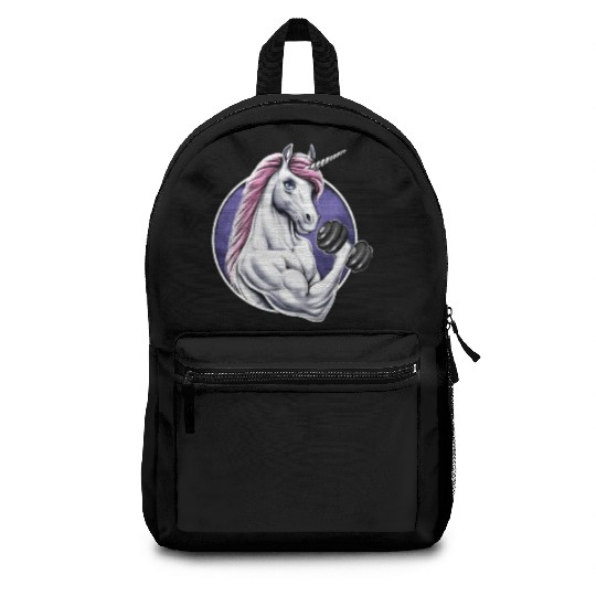Unicorn Gym Fitness Backpacks