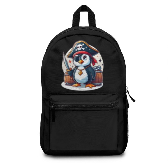 Pirate Penguin Adventure Backpacks