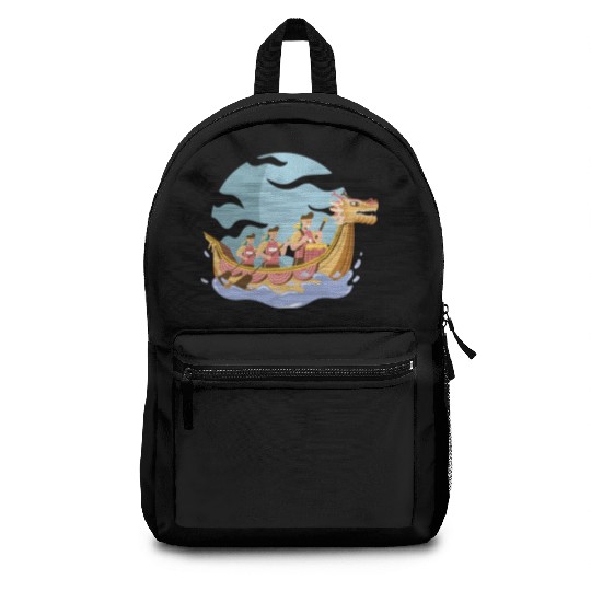 Chinese Dragon Boat Dragon Boat Racer Gift Backpacks