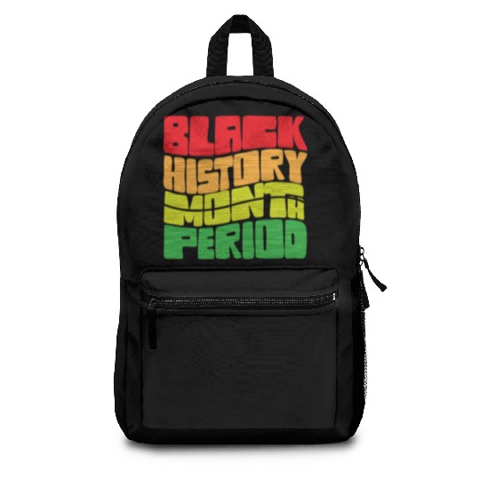 Black History Month Period African American Pride Backpacks