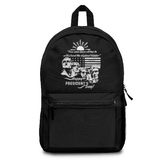 Presidents Day USA Backpacks