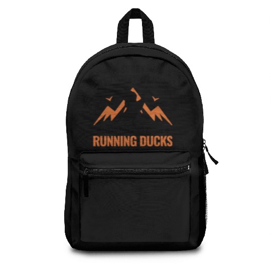 Indian Runner Duck Gift Bottle Backpacks
