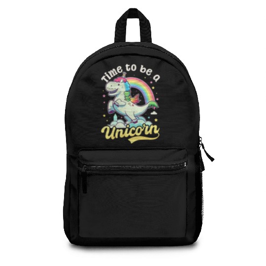 Unicorn Time To Be Unicorn Backpacks