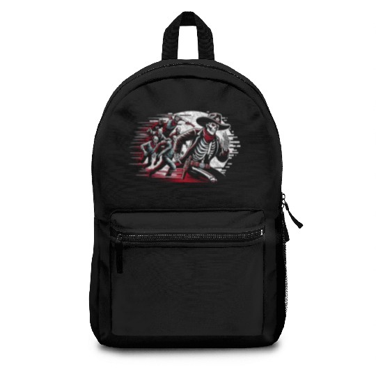 Cowboy Barn Bull Rider Rodeo Country Western Gift Backpacks
