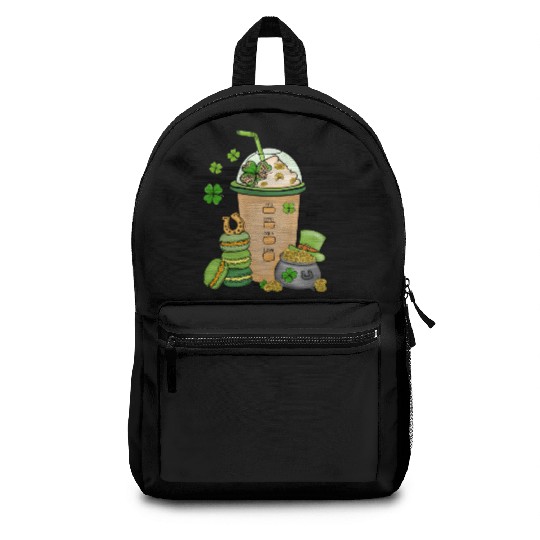 Lucky a Latte: Inspired by Saint Patrick's Day Backpacks