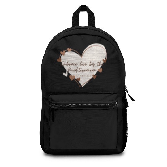Embrace love by the Mediterranean Backpacks