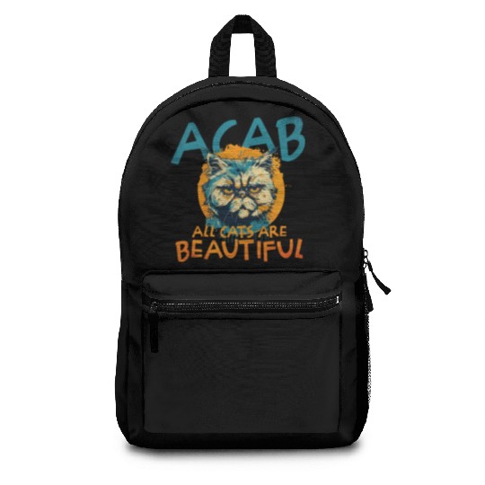 ACAB All Cats Are Beautiful Backpacks