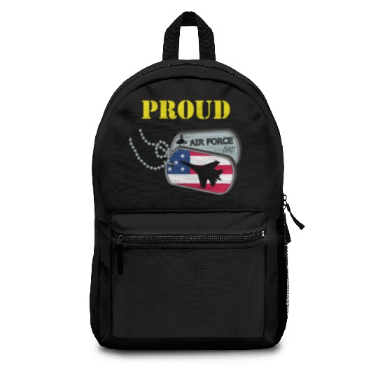Proud Air Force Dad Backpacks